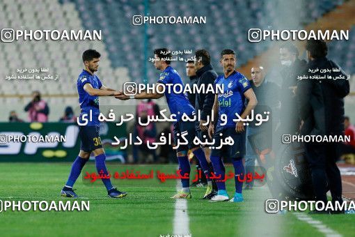 1850901, Tehran, Iran, لیگ برتر فوتبال ایران، Persian Gulf Cup، Week 22، Second Leg، Esteghlal 1 v 0 Sanat Naft Abadan on 2022/03/11 at Azadi Stadium