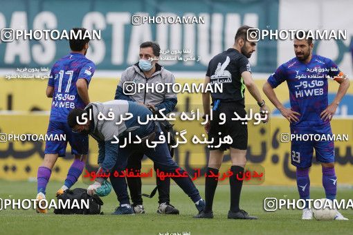 1851261, Tehran, , لیگ برتر فوتبال ایران، Persian Gulf Cup، Week 22، Second Leg، Havadar S.C. 1 v 1 Mes Rafsanjan on 2022/03/12 at Shahid Dastgerdi Stadium