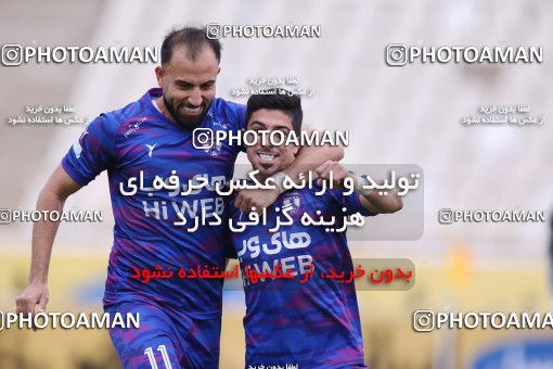 1851125, Tehran, , لیگ برتر فوتبال ایران، Persian Gulf Cup، Week 22، Second Leg، Havadar S.C. 1 v 1 Mes Rafsanjan on 2022/03/12 at Shahid Dastgerdi Stadium