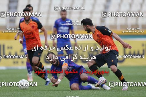 1851248, Tehran, , لیگ برتر فوتبال ایران، Persian Gulf Cup، Week 22، Second Leg، Havadar S.C. 1 v 1 Mes Rafsanjan on 2022/03/12 at Shahid Dastgerdi Stadium
