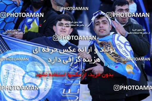 1859297, Tehran, Iran, لیگ برتر فوتبال ایران، Persian Gulf Cup، Week 23، Second Leg، Persepolis 1 v 1 Esteghlal on 2022/03/17 at Azadi Stadium