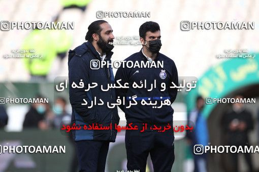 1859272, Tehran, Iran, لیگ برتر فوتبال ایران، Persian Gulf Cup، Week 23، Second Leg، Persepolis 1 v 1 Esteghlal on 2022/03/17 at Azadi Stadium