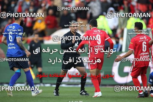 1859426, Tehran, Iran, لیگ برتر فوتبال ایران، Persian Gulf Cup، Week 23، Second Leg، Persepolis 1 v 1 Esteghlal on 2022/03/17 at Azadi Stadium
