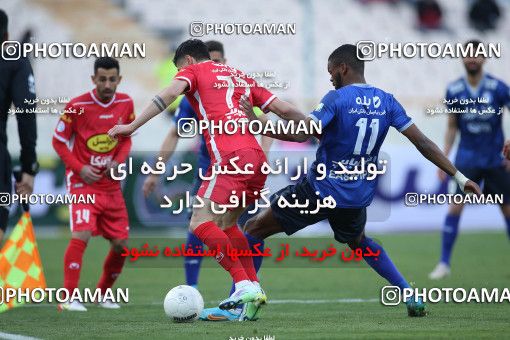 1859560, لیگ برتر فوتبال ایران، Persian Gulf Cup، Week 23، Second Leg، 2022/03/17، Tehran، Azadi Stadium، Persepolis 1 - ۱ Esteghlal