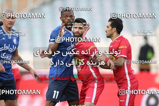 1859524, Tehran, Iran, لیگ برتر فوتبال ایران، Persian Gulf Cup، Week 23، Second Leg، Persepolis 1 v 1 Esteghlal on 2022/03/17 at Azadi Stadium