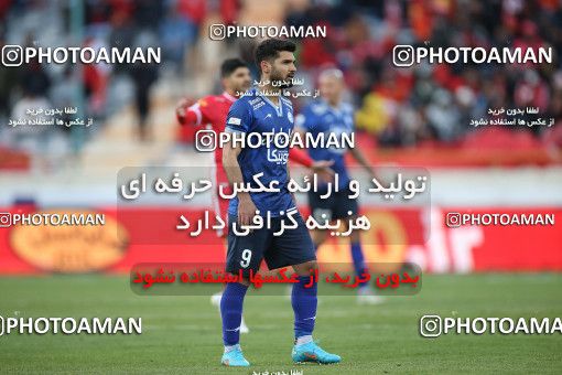 1859500, لیگ برتر فوتبال ایران، Persian Gulf Cup، Week 23، Second Leg، 2022/03/17، Tehran، Azadi Stadium، Persepolis 1 - ۱ Esteghlal