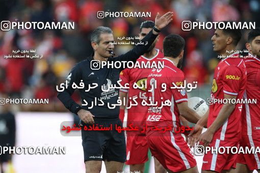1859576, Tehran, Iran, لیگ برتر فوتبال ایران، Persian Gulf Cup، Week 23، Second Leg، Persepolis 1 v 1 Esteghlal on 2022/03/17 at Azadi Stadium