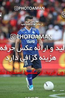 1859512, Tehran, Iran, لیگ برتر فوتبال ایران، Persian Gulf Cup، Week 23، Second Leg، Persepolis 1 v 1 Esteghlal on 2022/03/17 at Azadi Stadium