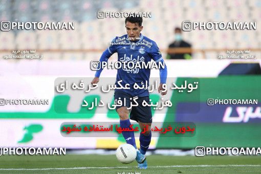 1859585, Tehran, Iran, لیگ برتر فوتبال ایران، Persian Gulf Cup، Week 23، Second Leg، Persepolis 1 v 1 Esteghlal on 2022/03/17 at Azadi Stadium