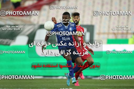 1859526, Tehran, Iran, لیگ برتر فوتبال ایران، Persian Gulf Cup، Week 23، Second Leg، Persepolis 1 v 1 Esteghlal on 2022/03/17 at Azadi Stadium