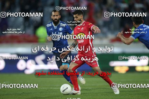 1859715, Tehran, Iran, لیگ برتر فوتبال ایران، Persian Gulf Cup، Week 23، Second Leg، Persepolis 1 v 1 Esteghlal on 2022/03/17 at Azadi Stadium