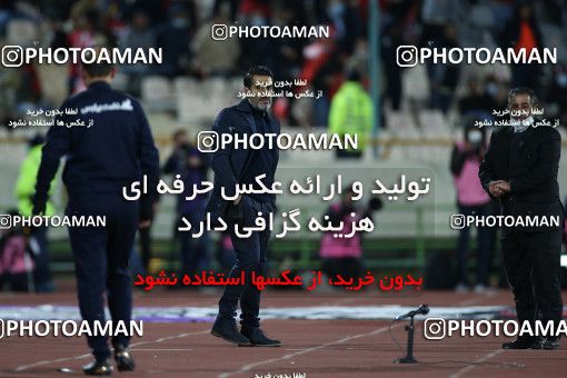 1859735, Tehran, Iran, لیگ برتر فوتبال ایران، Persian Gulf Cup، Week 23، Second Leg، Persepolis 1 v 1 Esteghlal on 2022/03/17 at Azadi Stadium