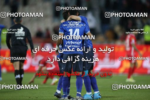 1859479, Tehran, Iran, لیگ برتر فوتبال ایران، Persian Gulf Cup، Week 23، Second Leg، Persepolis 1 v 1 Esteghlal on 2022/03/17 at Azadi Stadium