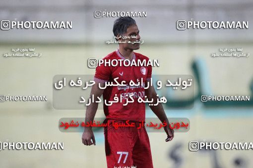 1864773, Tehran, , لیگ دسته دوم فوتبال کشور, 2021-2022 season, Week 19, Second Leg, Nirou Zamini Tehran 0 v 2 Sepid Roud Rasht on 2022/04/11 at Ghadir Stadium