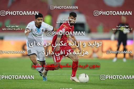 1879519, Tehran, Iran, لیگ برتر فوتبال ایران، Persian Gulf Cup، Week 25، Second Leg، Persepolis 2 v 0 Paykan on 2022/05/04 at Azadi Stadium