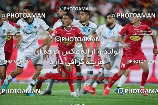 1879444, Tehran, Iran, لیگ برتر فوتبال ایران، Persian Gulf Cup، Week 25، Second Leg، Persepolis 2 v 0 Paykan on 2022/05/04 at Azadi Stadium