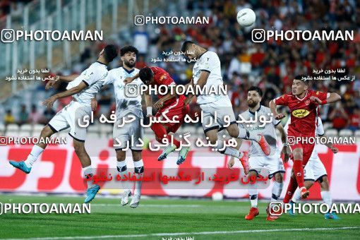 1873120, Tehran, Iran, لیگ برتر فوتبال ایران، Persian Gulf Cup، Week 25، Second Leg، Persepolis 2 v 0 Paykan on 2022/05/04 at Azadi Stadium