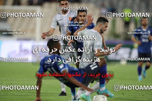 1880082, Tehran, , لیگ برتر فوتبال ایران، Persian Gulf Cup، Week 26، Second Leg، Esteghlal 1 v 0 Padideh Mashhad on 2022/05/09 at Azadi Stadium