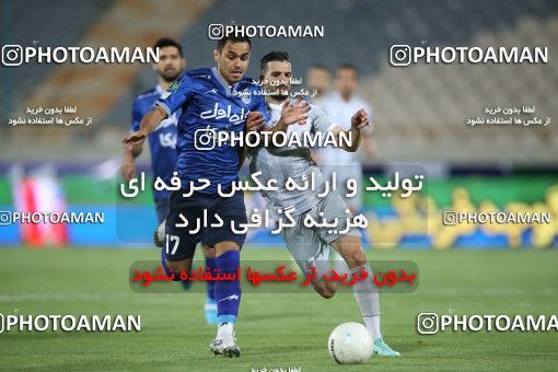 1876229, Tehran, , لیگ برتر فوتبال ایران، Persian Gulf Cup، Week 26، Second Leg، Esteghlal 1 v 0 Padideh Mashhad on 2022/05/09 at Azadi Stadium