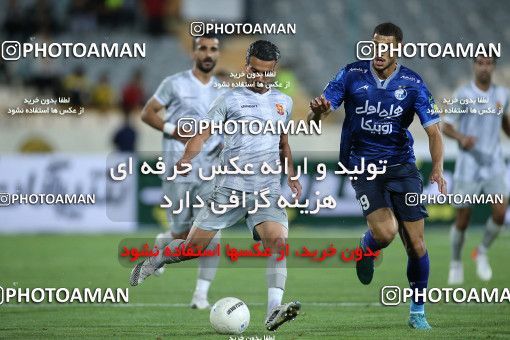 1876630, لیگ برتر فوتبال ایران، Persian Gulf Cup، Week 26، Second Leg، 2022/05/09، Tehran، Azadi Stadium، Esteghlal 1 - 0 Padideh Mashhad