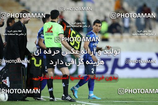 1876698, Tehran, , لیگ برتر فوتبال ایران، Persian Gulf Cup، Week 26، Second Leg، Esteghlal 1 v 0 Padideh Mashhad on 2022/05/09 at Azadi Stadium