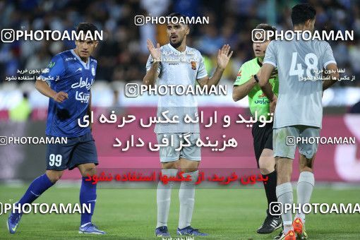 1876621, Tehran, , لیگ برتر فوتبال ایران، Persian Gulf Cup، Week 26، Second Leg، Esteghlal 1 v 0 Padideh Mashhad on 2022/05/09 at Azadi Stadium