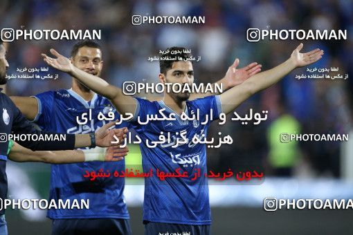 1876464, Tehran, , لیگ برتر فوتبال ایران، Persian Gulf Cup، Week 26، Second Leg، Esteghlal 1 v 0 Padideh Mashhad on 2022/05/09 at Azadi Stadium