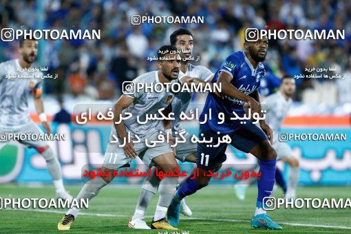 1875285, Tehran, , لیگ برتر فوتبال ایران، Persian Gulf Cup، Week 26، Second Leg، Esteghlal 1 v 0 Padideh Mashhad on 2022/05/09 at Azadi Stadium