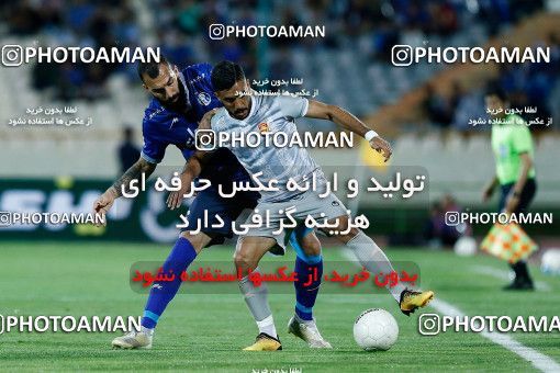 1875261, Tehran, , لیگ برتر فوتبال ایران، Persian Gulf Cup، Week 26، Second Leg، Esteghlal 1 v 0 Padideh Mashhad on 2022/05/09 at Azadi Stadium
