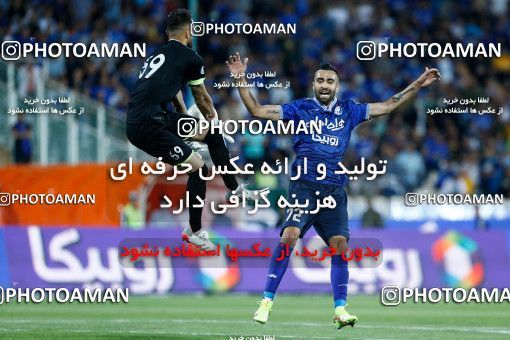 1875219, Tehran, , لیگ برتر فوتبال ایران، Persian Gulf Cup، Week 26، Second Leg، Esteghlal 1 v 0 Padideh Mashhad on 2022/05/09 at Azadi Stadium