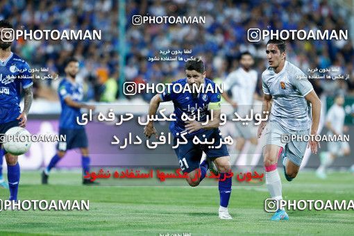 1875134, Tehran, , لیگ برتر فوتبال ایران، Persian Gulf Cup، Week 26، Second Leg، Esteghlal 1 v 0 Padideh Mashhad on 2022/05/09 at Azadi Stadium