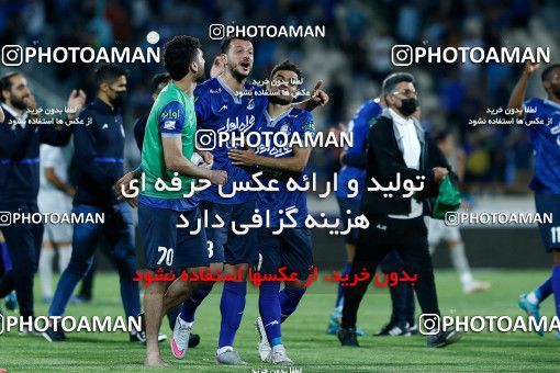 1875361, Tehran, , لیگ برتر فوتبال ایران، Persian Gulf Cup، Week 26، Second Leg، Esteghlal 1 v 0 Padideh Mashhad on 2022/05/09 at Azadi Stadium
