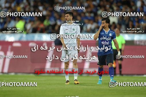 1884279, Tehran, Iran, لیگ برتر فوتبال ایران، Persian Gulf Cup، Week 28، Second Leg، Esteghlal 0 v 0 Aluminium Arak on 2022/05/19 at Azadi Stadium