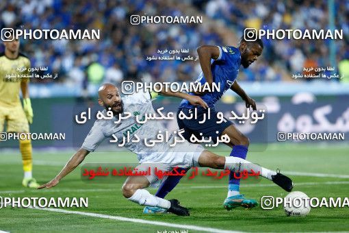 1884086, Tehran, Iran, لیگ برتر فوتبال ایران، Persian Gulf Cup، Week 28، Second Leg، Esteghlal 0 v 0 Aluminium Arak on 2022/05/19 at Azadi Stadium