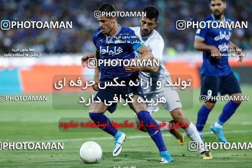1884144, لیگ برتر فوتبال ایران، Persian Gulf Cup، Week 28، Second Leg، 2022/05/19، Tehran، Azadi Stadium، Esteghlal 0 - 0 Aluminium Arak