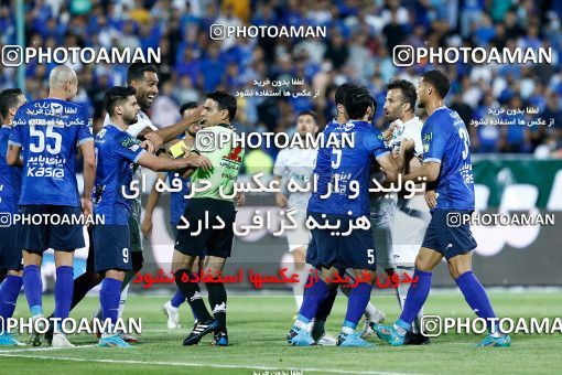 1884101, لیگ برتر فوتبال ایران، Persian Gulf Cup، Week 28، Second Leg، 2022/05/19، Tehran، Azadi Stadium، Esteghlal 0 - 0 Aluminium Arak