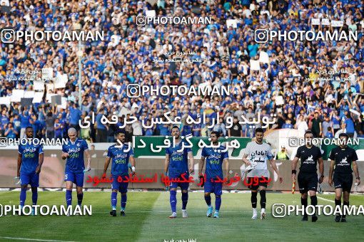 1888091, لیگ برتر فوتبال ایران، Persian Gulf Cup، Week 30، Second Leg، 2022/05/30، Tehran، Azadi Stadium، Esteghlal 0 - 0 Naft M Soleyman