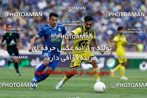 1888017, Tehran, , لیگ برتر فوتبال ایران، Persian Gulf Cup، Week 30، Second Leg، Esteghlal 0 v 0 Naft M Soleyman on 2022/05/30 at Azadi Stadium