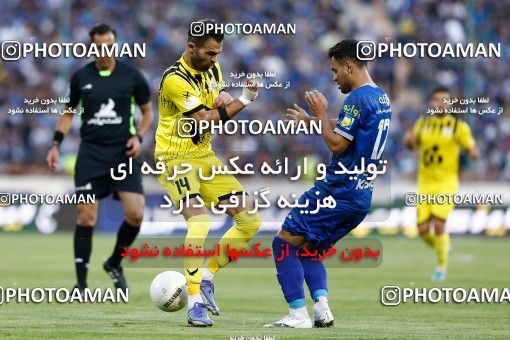 1887618, لیگ برتر فوتبال ایران، Persian Gulf Cup، Week 30، Second Leg، 2022/05/30، Tehran، Azadi Stadium، Esteghlal 0 - 0 Naft M Soleyman