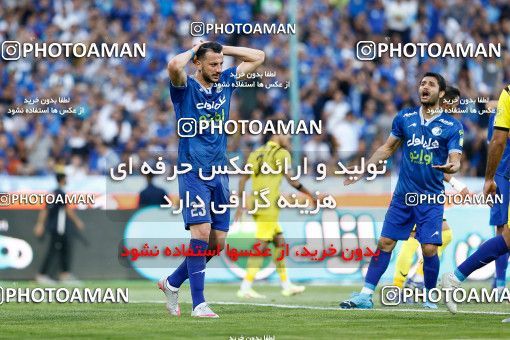1888005, لیگ برتر فوتبال ایران، Persian Gulf Cup، Week 30، Second Leg، 2022/05/30، Tehran، Azadi Stadium، Esteghlal 0 - 0 Naft M Soleyman