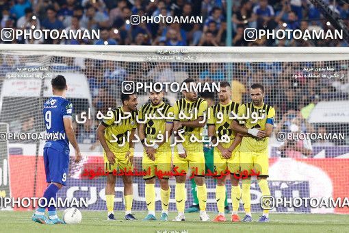 1887874, لیگ برتر فوتبال ایران، Persian Gulf Cup، Week 30، Second Leg، 2022/05/30، Tehran، Azadi Stadium، Esteghlal 0 - 0 Naft M Soleyman