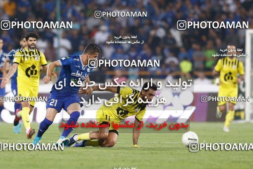 1887875, لیگ برتر فوتبال ایران، Persian Gulf Cup، Week 30، Second Leg، 2022/05/30، Tehran، Azadi Stadium، Esteghlal 0 - 0 Naft M Soleyman