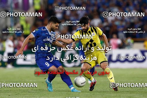 1887988, لیگ برتر فوتبال ایران، Persian Gulf Cup، Week 30، Second Leg، 2022/05/30، Tehran، Azadi Stadium، Esteghlal 0 - 0 Naft M Soleyman