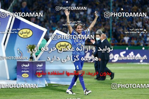 1887768, Tehran, , لیگ برتر فوتبال ایران، Persian Gulf Cup، Week 30، Second Leg، Esteghlal 0 v 0 Naft M Soleyman on 2022/05/30 at Azadi Stadium