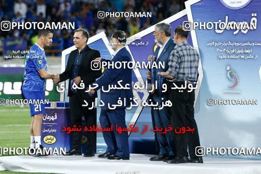 1887926, لیگ برتر فوتبال ایران، Persian Gulf Cup، Week 30، Second Leg، 2022/05/30، Tehran، Azadi Stadium، Esteghlal 0 - 0 Naft M Soleyman