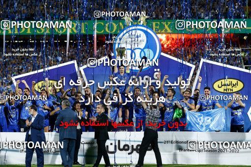 1887889, Tehran, , لیگ برتر فوتبال ایران، Persian Gulf Cup، Week 30، Second Leg، Esteghlal 0 v 0 Naft M Soleyman on 2022/05/30 at Azadi Stadium