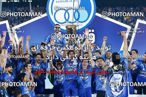 1887830, Tehran, , لیگ برتر فوتبال ایران، Persian Gulf Cup، Week 30، Second Leg، Esteghlal 0 v 0 Naft M Soleyman on 2022/05/30 at Azadi Stadium