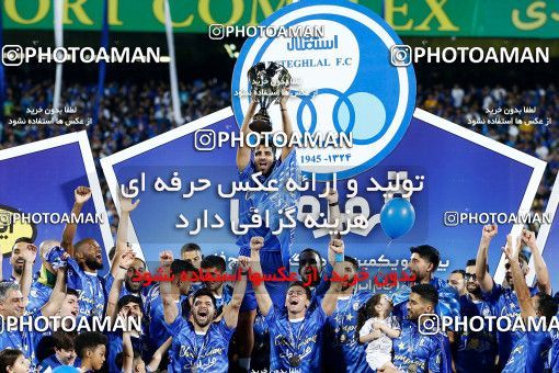 1887879, لیگ برتر فوتبال ایران، Persian Gulf Cup، Week 30، Second Leg، 2022/05/30، Tehran، Azadi Stadium، Esteghlal 0 - 0 Naft M Soleyman