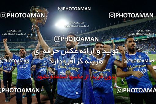 1887982, لیگ برتر فوتبال ایران، Persian Gulf Cup، Week 30، Second Leg، 2022/05/30، Tehran، Azadi Stadium، Esteghlal 0 - 0 Naft M Soleyman