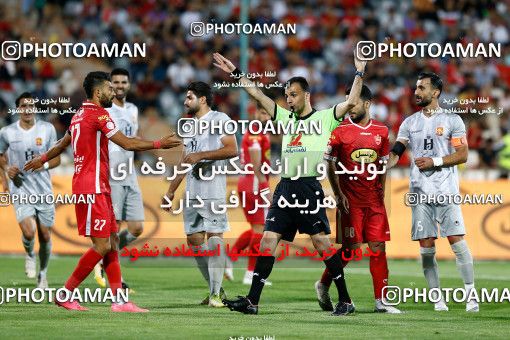 1887247, Tehran, Iran, لیگ برتر فوتبال ایران، Persian Gulf Cup، Week 29، Second Leg، Persepolis 2 v 1 Padideh Mashhad on 2022/05/29 at Azadi Stadium